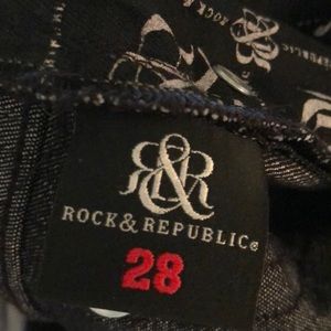 Rock & Republic Jeans - Rock and republic black jeans Rock & Republic Jeans - Rock and republic black jeans